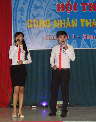 Phần thi năng khiếu của một đơn vị tham gia.